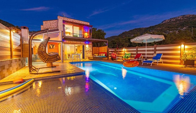 Mert - 1 Bedroom with jacuzzi in Kalkan in Kaş
