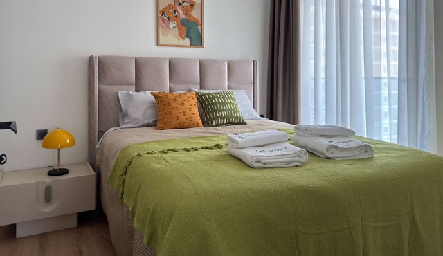 Qoople Green Ocean A49 - Cozy 1-bedroom apartment in Alanya in Alanya