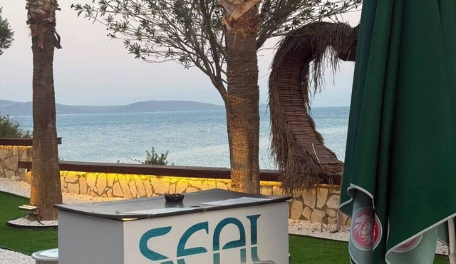 Seal beach in Mordoğan
