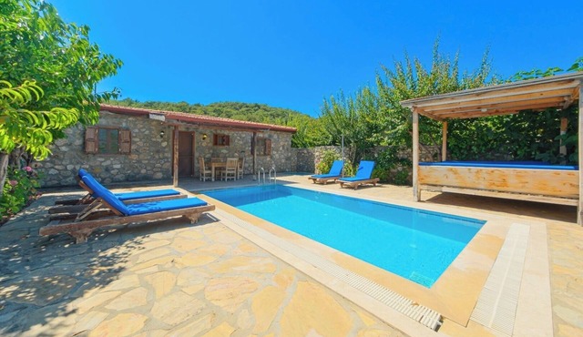 Secluded Villa in Kayaköy, Fethiye – Private Pool with Jacuzzi & Kids’ Pool in FETHİYE