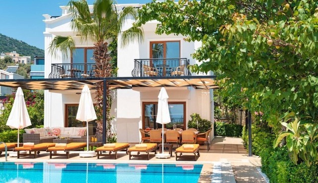 Secluded Villa with Large Private Pool & Beautiful Gardens | Walk to Kalkan Town in Kalkan
