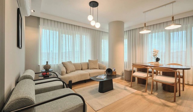 Spassky, 3BR, Minimalist, Well-equipped in Kadıköy