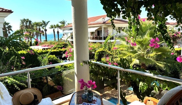 Starfish 1, 5 bedroom villa to rent in Sunset Beach Club, Beachfront complex in Fethiye