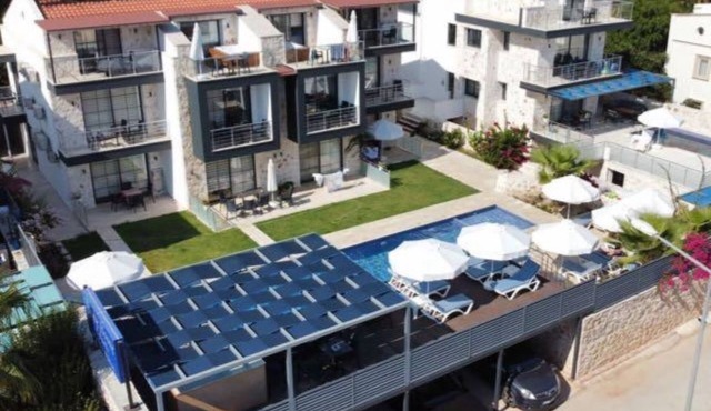 Stone House Aparts Kalkan Center Dublex 3+1 with Jakuzzi and seaview No.6 in Antalya
