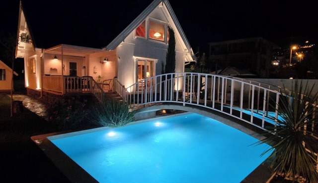 Uniqe house with heating pool disingned for holydays.
