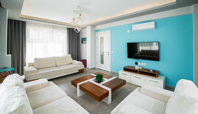Villa with Pool Jacuzzi and Cinema Room in Fethiye in Fethiye