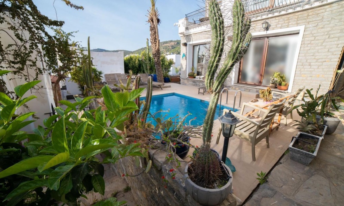Bodrum City Center Villa | Marvelous Triplex Villa with Private Pool and Impressive View in Bodrum