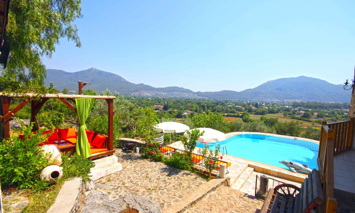 Karadere Villa | Most Attractive 2BR Villa With private pool Fethiye Villa 1000