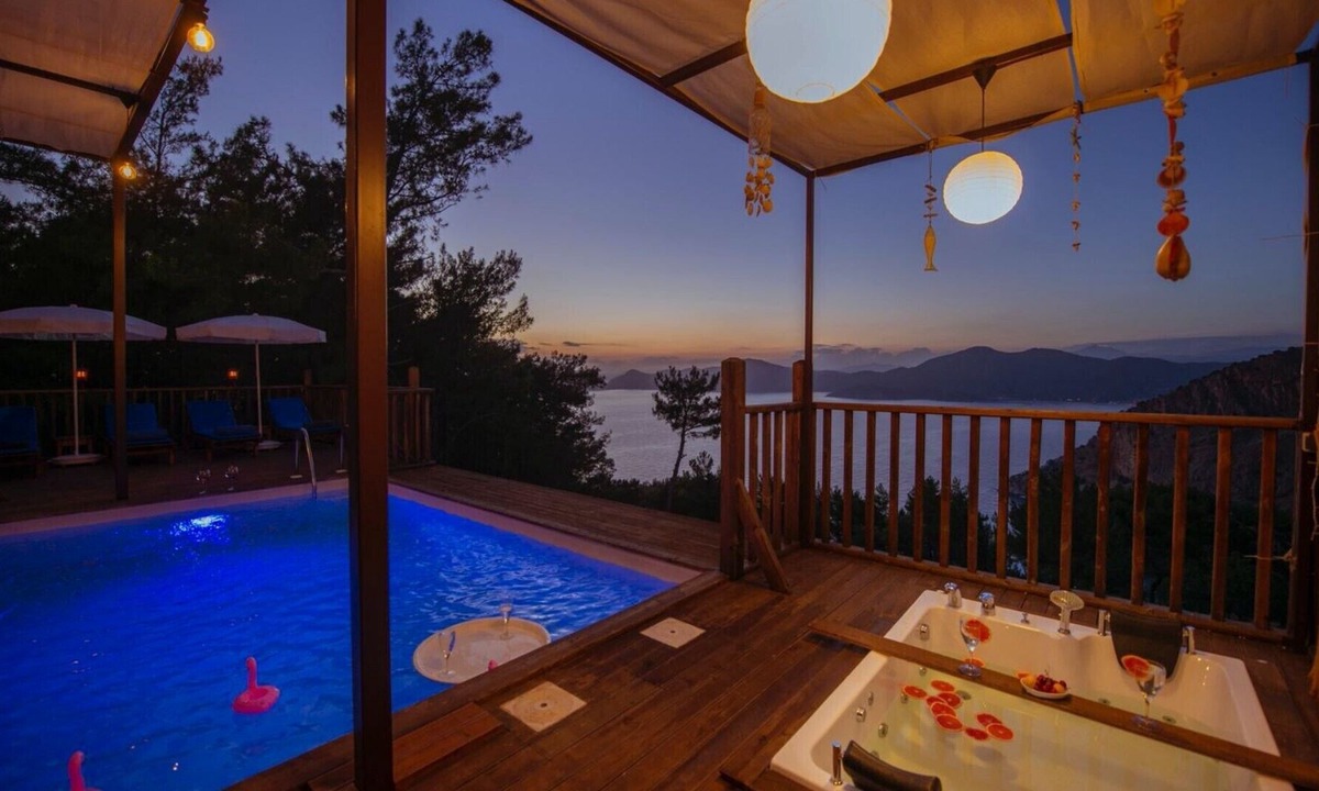 Faralya Villa | Fethiye Faralya 2 Bedroom Villa - 1321