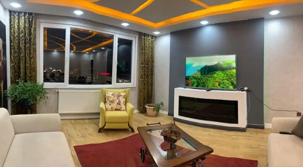 Beylikduzu Apartment | Fascinayting City View Family Frendly Well Furnished 3 bdr 1 living room