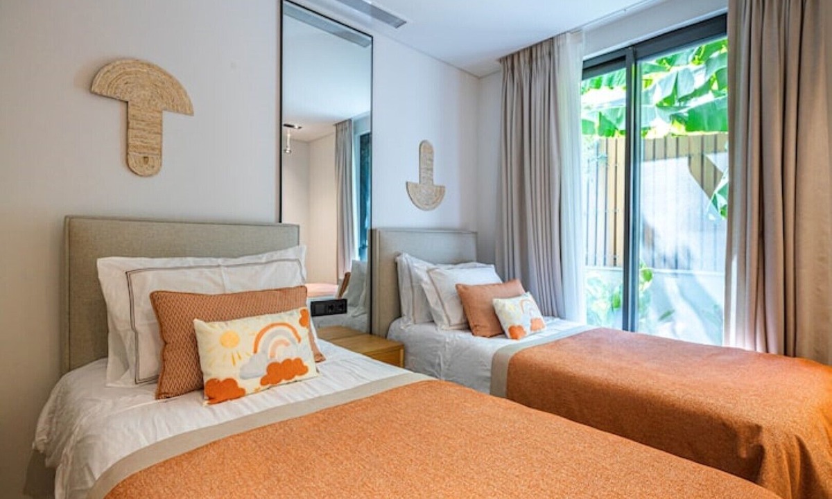 Gumbet Villa | 5 Star Seafront Resort Duplex Villa with Private Beach