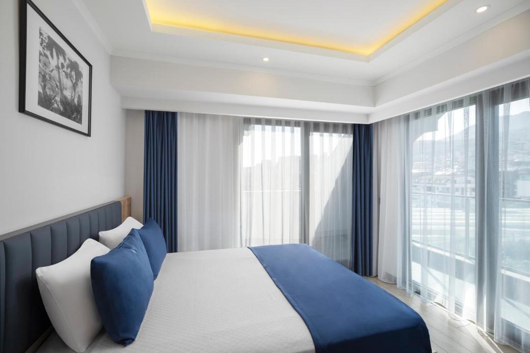 Alanya Apartment | Silence garden suite iki yatak odalı daire