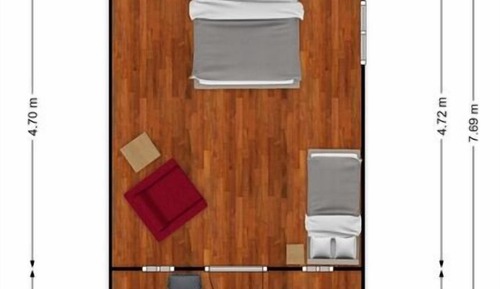 Comfort Double Room, Multiple Beds, Non Smoking, Garden View
