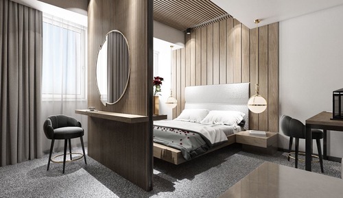 Deluxe Double Room, 1 Queen Bed, Smoking