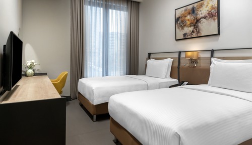 Luxury Suite, 2 Twin Beds, Terrace