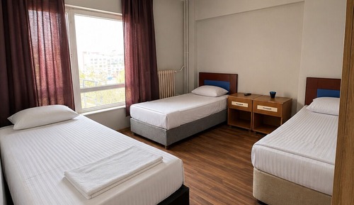 Twin Room, Balcony, City View