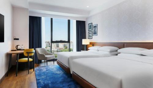 Classic Queen Room with Two Queen Beds and City View