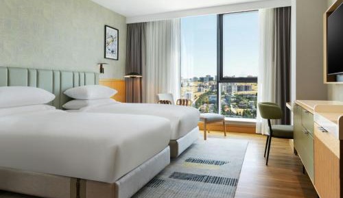 Twin Room with City View