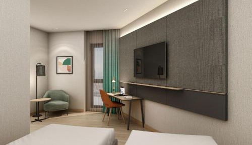 Standard Twin Room with City View