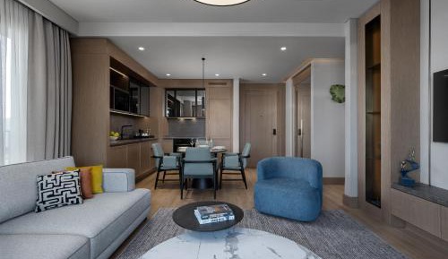 Two-Bedroom Apartment with One King Bed and One Double Bed