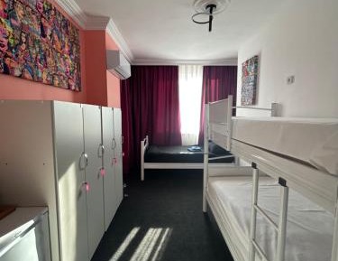 Bunk Bed in Male Dormitory Room 