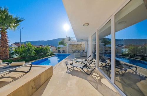 Kalkan Villa | Villa Lumiere 1, Located in the Kızıltaş Area of Kalkan, 8 Guests