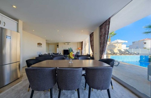 Kalkan Villa | Villa Lumiere 1, Located in the Kızıltaş Area of Kalkan, 8 Guests