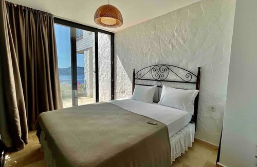 Gundogan Villa | Villa w Sea View Terrace 5 min to Beach in Bodrum