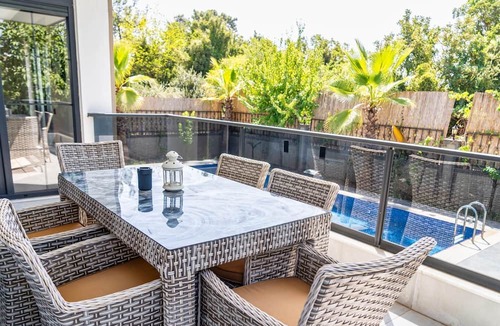 Dosemealti Villa | Lux Villa w Balcony Pool Sauna Garden in Antalya