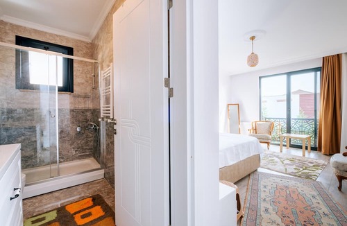Sile Villa | Chic Villa w Pool, Garden, Fireplace in Sile