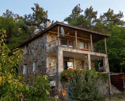 Bayindir Ski Chalet | Authentic Stone Chalet and Orchard in the Forest