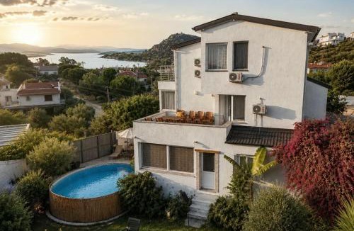 Ildır Koyu Villa | Villa with private pool and unique sea view in Çeşme