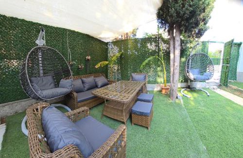 Kadriye Villa | GREENvilla1 Belek-15 BEDS-7rooms FULL TRIPLEX VILLA in BELEK with 10meter PRIVATE POOL & GARDEN WI-FI- Full Kitchen & Bed Equipments-New Air Conditions free parking 3shower & wc