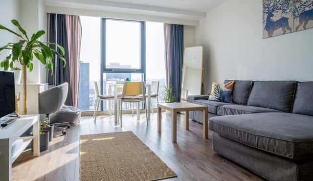 Flat w City View Wall 5 min to Mall of Istanbul in Istanbul