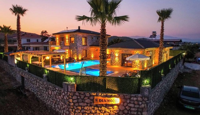 Villa Diamond located in Fethiye-Seydikemer is a good choice for large families. in Çaltiözü