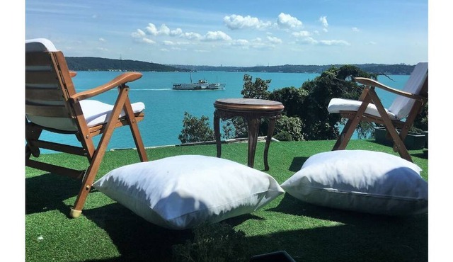 Terrace with Amazing Bosphorus View