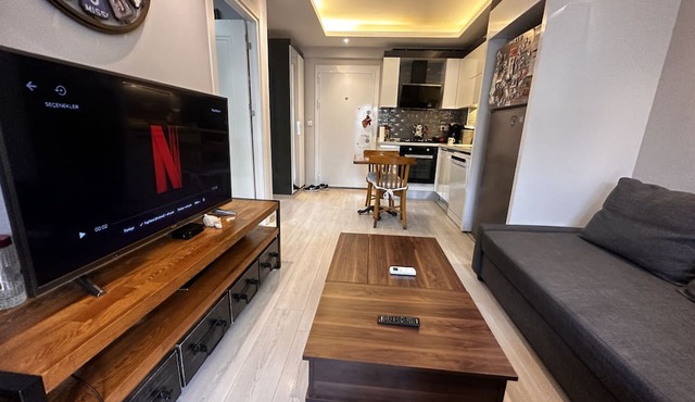 Küçükpark civarı 1+1 Klimalı daire in Izmir