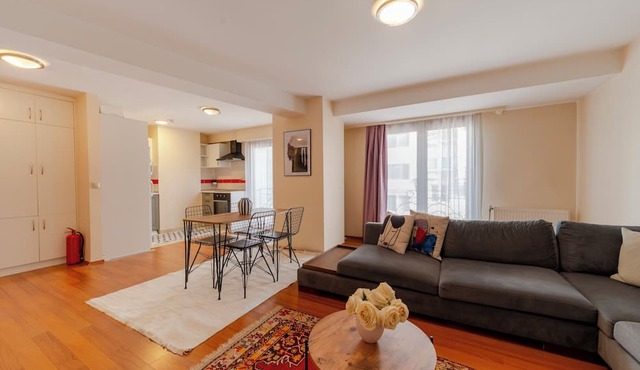 Charming apartment with AC in vibrant Istanbul in İstanbul