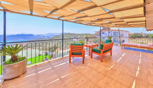 Charming 3-bedroom villa , in superb Antalya Kas in Kas