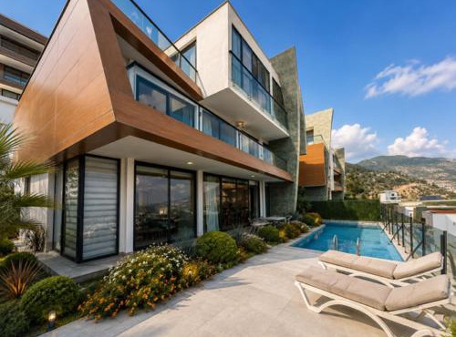 müstakil tepe villa in Alanya