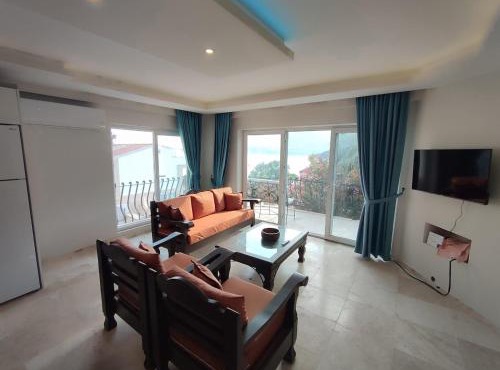Kalkan Kalamar Sea Side In Center Villa apart 4 Person in Kaş